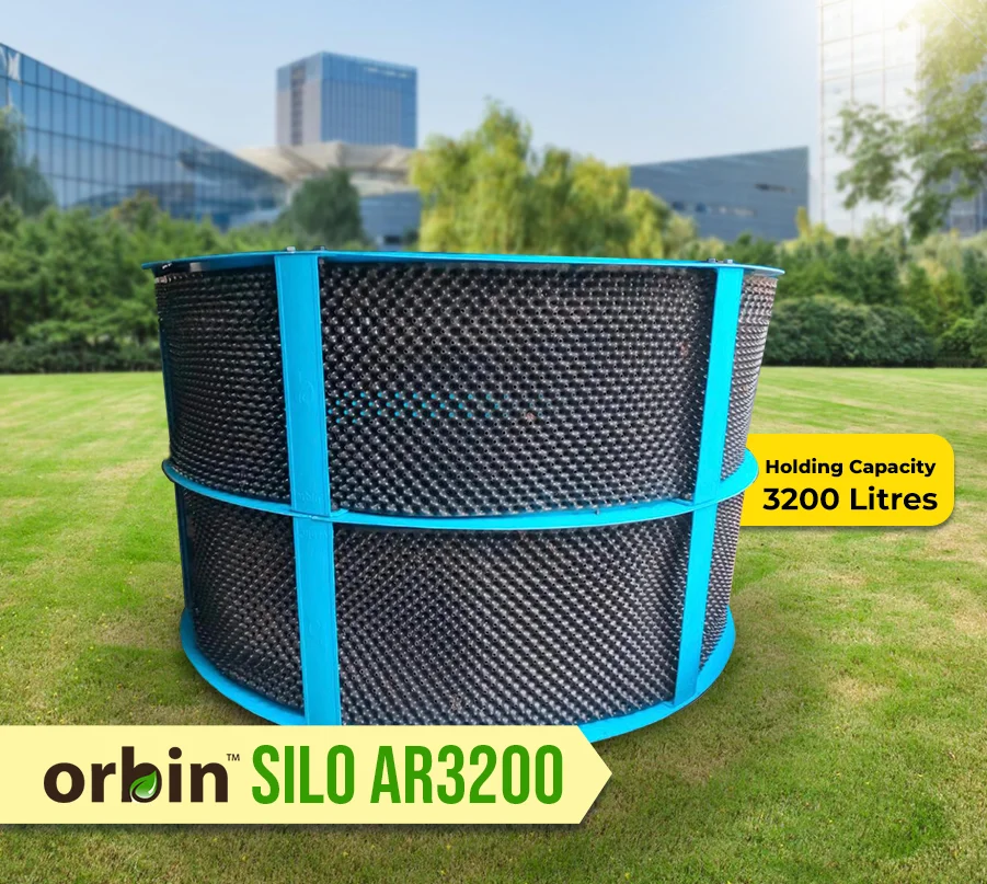 Orbin™ Curing Silo AR3200 Eco-OWC And Leaf Litter Composter