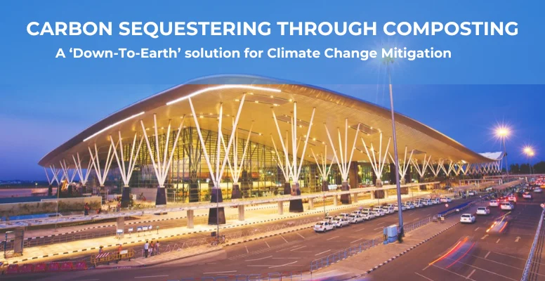 Green waste treatment for aitports